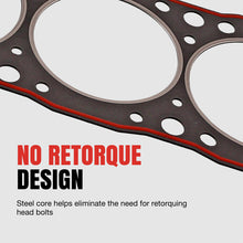 Load image into Gallery viewer, Fel-Pro 1074 Stainless Steel Core Laminate Engine Cylinder Head Gasket for V8 350 (5.7L) and LT-1 / LT-4 Engines