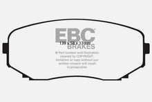 Load image into Gallery viewer, EBC Redstuff Ceramic Low Dust Front Brake Pads for Ford Edge 2007-2010