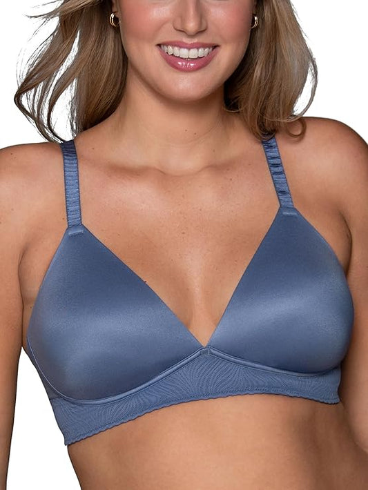 Vanity Fair Women's Effortless Bras for Everyday Wear, Buttery Fabric & Lightweight Memory Foam Cups