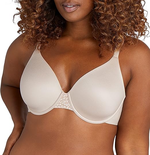 Bali Women's Comfort Revolution Soft Touch Perfect T-Shirt Underwire Bra DF3468