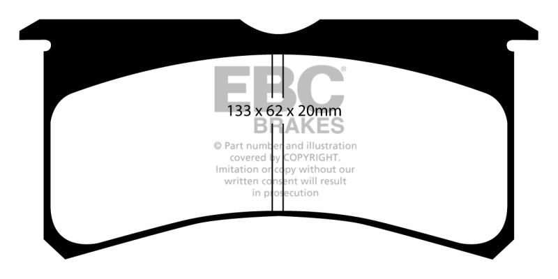 EBC Brakes Redstuff Ceramic Brake Pads Part Number EBCDP3037/2C