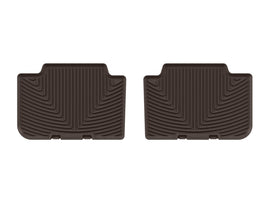 WeatherTech W769CO Rear All-Weather Floor Mats for 2025-2026 BMW X3, Cocoa