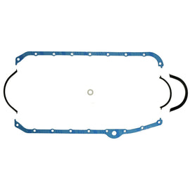 Fel-Pro Chevrolet Small Block 350/400/400 Race Engine Oil Pan Gasket Set with Steel Core - Part Number FEL1821