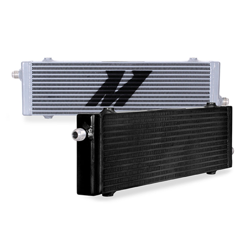 Mishimoto Universal Large Bar and Plate Cross-Flow Black Oil Cooler, Part misMMOC-SP-LBK