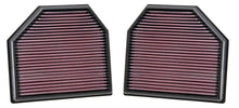 Load image into Gallery viewer, K&amp;N Replacement Air Filter for 2011-2015 BMW M3 M4 M5 M6 3.0L &amp; 4.4L V8 Engines