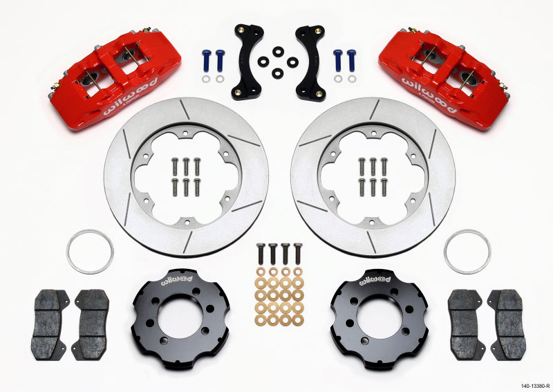 Wilwood Dynapro 6 Front Brake Hat Kit with 11-inch GT Rotors for 2001-2003 Mazda Miata