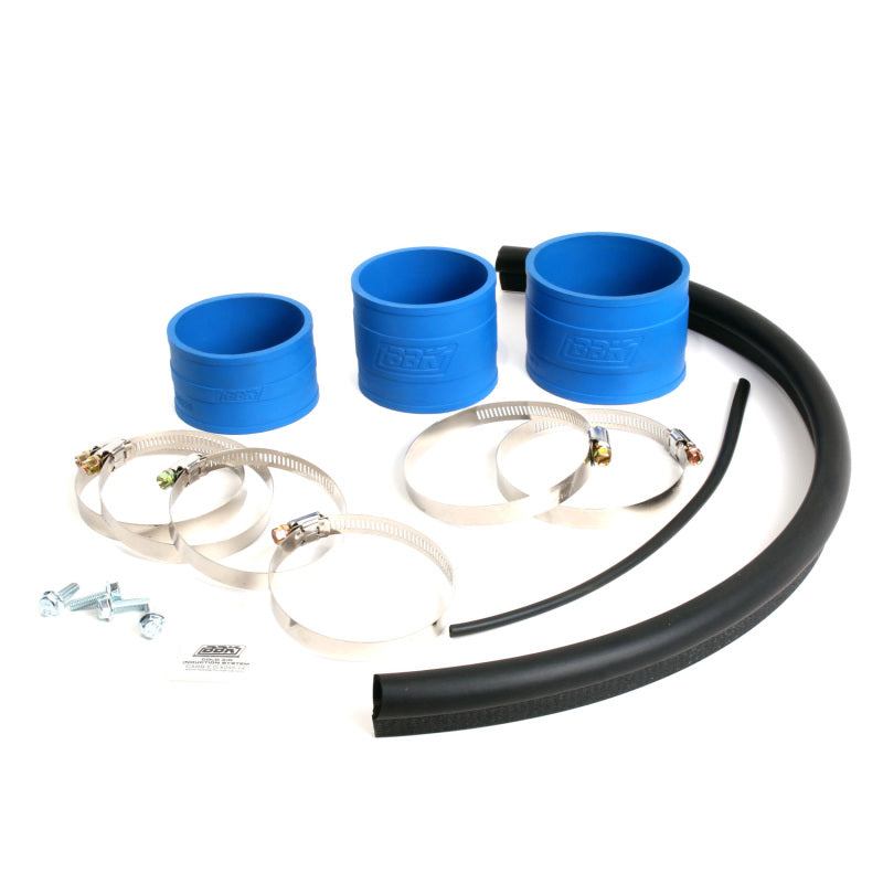 BBK 86-93 Mustang 5.0 Cold Air Intake Kit - Fenderwell Style with Blackout Finish