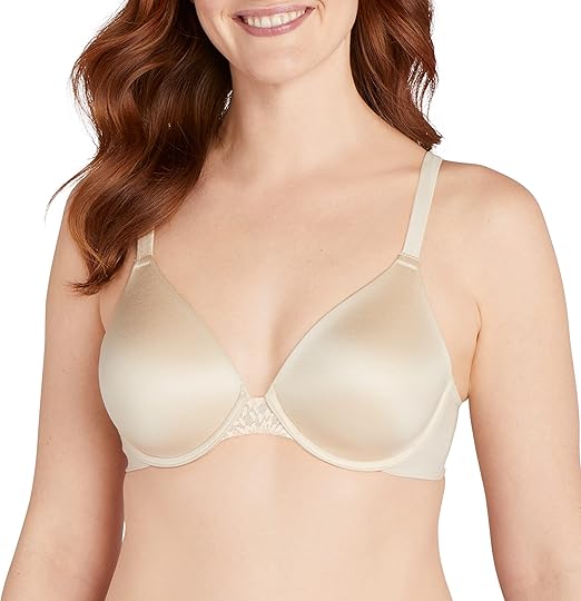 Bali Women's Comfort Revolution Soft Touch Perfect T-Shirt Underwire Bra DF3468