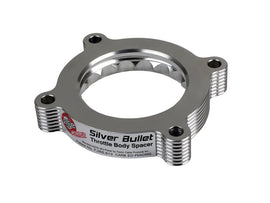 aFe Silver Bullet Throttle Body Spacer for Ford F-150 and Mustang 3.7L V6 (2011-2014)