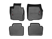 Load image into Gallery viewer, WeatherTech FloorLiner DigitalFit Front and Rear Floor Mats Black WET445701-444102 for 2015-2017 BMW 4 Series Gran Coupe