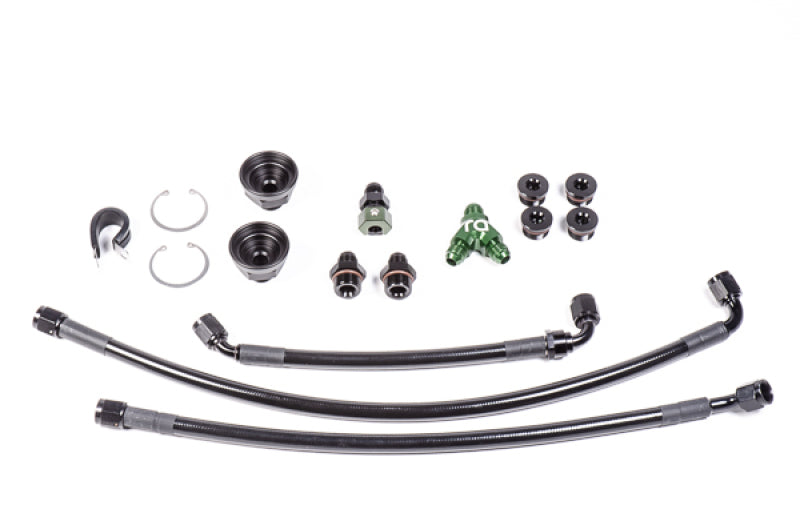 Radium Engineering Nissan VQ35HR & VQ37VHR Fuel Rail Plumbing Kit - Part Number rad20-0469
