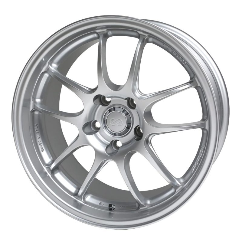 Enkei PF01A 18x8 Silver Alloy Wheel with 5x114.3 Bolt Pattern and 40mm Offset