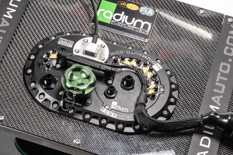 Radium Engineering FCST-X 2 Surge Tank System with Walbro F90000 Series Pumps