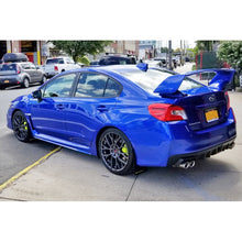 Load image into Gallery viewer, Rally Armor 15-21 Subaru WRX/STI Black UR Mud Flap w/Green Logo