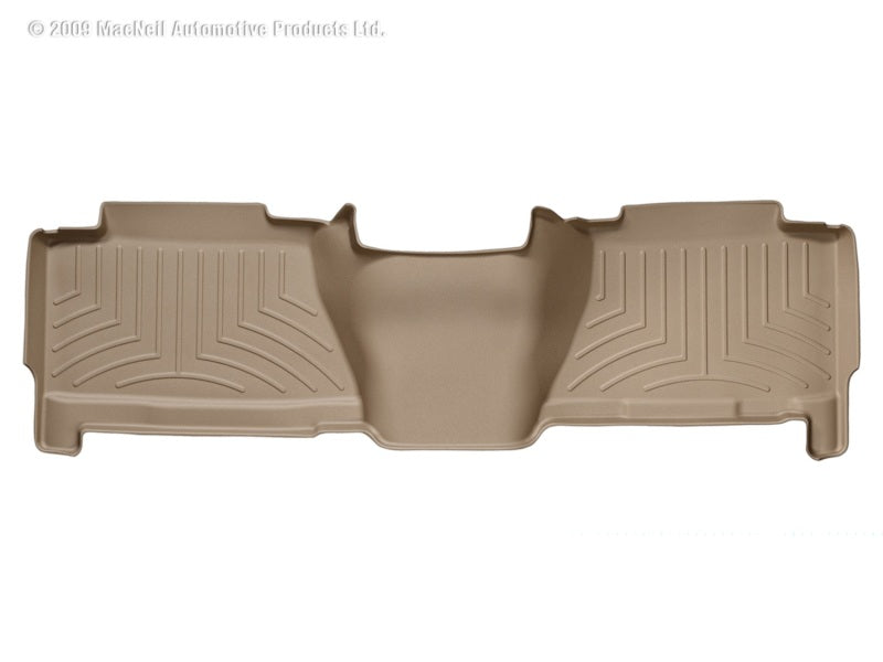 WeatherTech DigitalFit FloorLiner for 2002-2004 Chevrolet Avalanche and Suburban Rear Seats - Tan