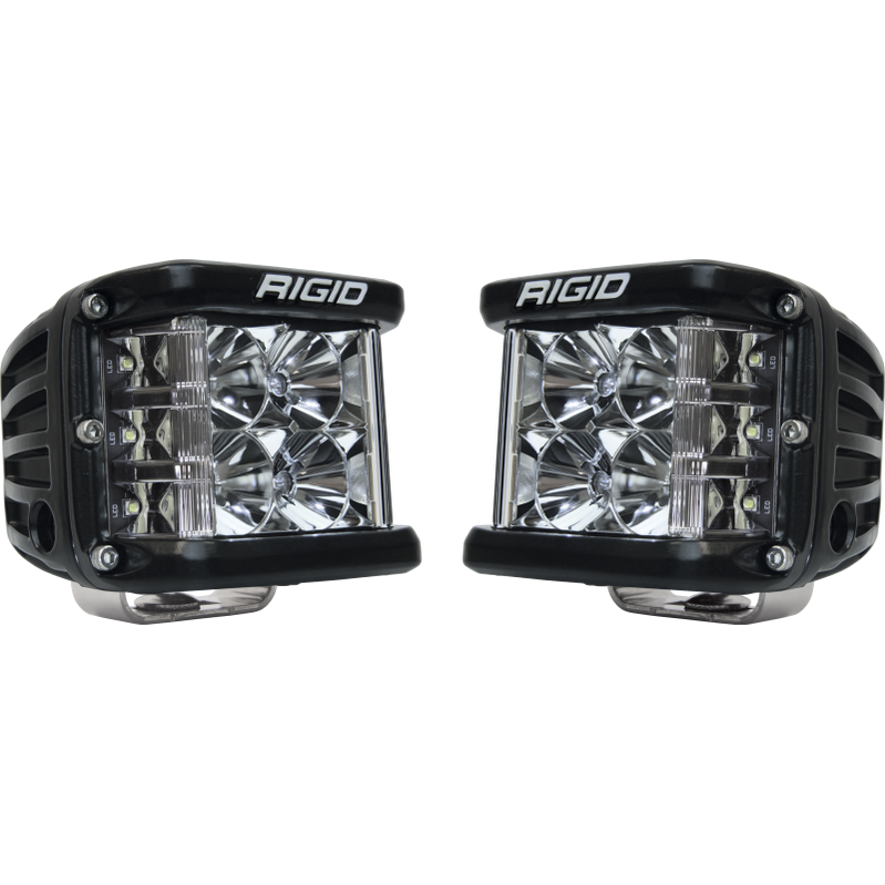 Rigid Industries D-SS PRO Dual-Side Shooter LED Pod Light Set in Black Housing