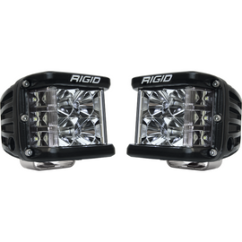 Rigid Industries D-SS PRO Dual-Side Shooter LED Pod Light Set in Black Housing