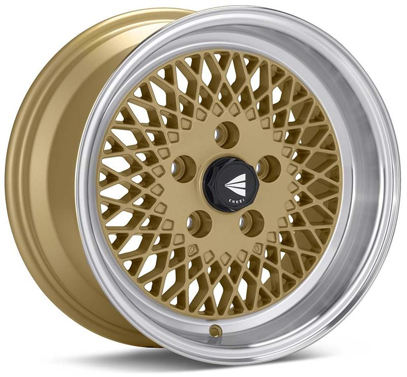 Enkei Enkei92 Classic Line 15x7 Silver Wheel with 38mm Offset and 4x100 Bolt Pattern