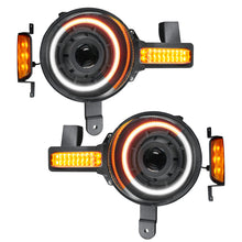 Load image into Gallery viewer, Oracle Oculus Bi-LED Projector Headlights for 2021+ Ford Bronco - Amber/White Switchback