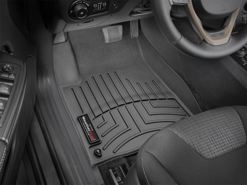 WeatherTech DigitalFit Front FloorLiner for Jeep Cherokee (2014-2016) * Black