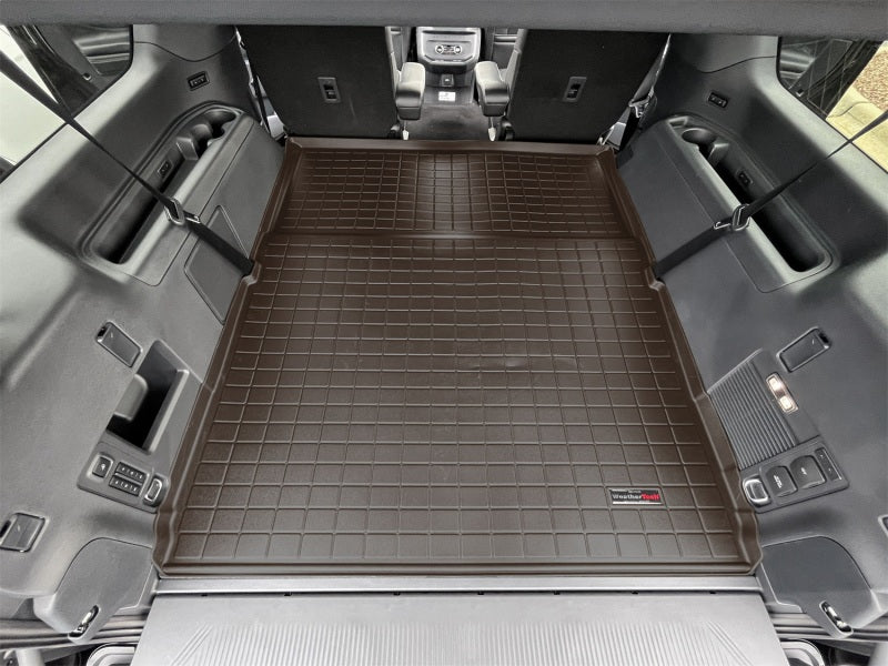 WeatherTech Cargo Liner Cocoa for 2025-2026 Ford Expedition MAX and Lincoln Navigator, Behind 2nd Row, Part Number WET431871