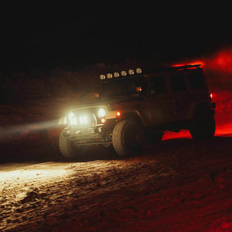 KC HiLiTES SlimLite 8-inch LED Spot Beam Light - Part Number KCL1101