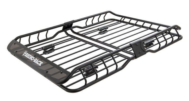 Rhino-Rack XTray Large Roof Mount Vehicle Basket with Wind Deflector - Model RHRRMCB02