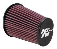 Load image into Gallery viewer, K&amp;N Engineering Universal Rubber Oval Tapered Air Filter Part Number RE-0960 for Harley Davidson and More