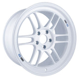 Enkei RPF1 18x9.5 Inch Wheel - 5x114.3 Bolt Pattern, 38mm Offset, Vanquish White Finish