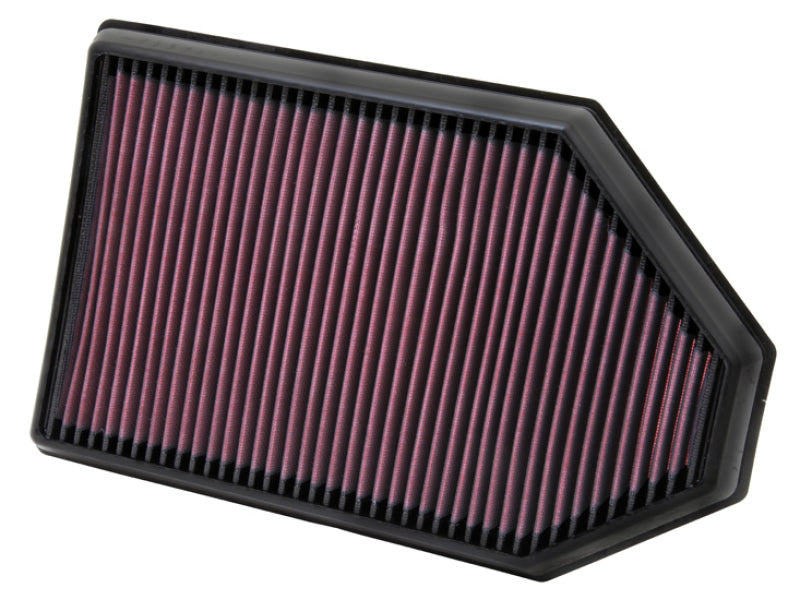 K&N Engineering Replacement Air Filter for 2011-2013 Dodge Charger, Challenger, and Chrysler 300 with 3.6L, 5.7L, and 6.4L Engines