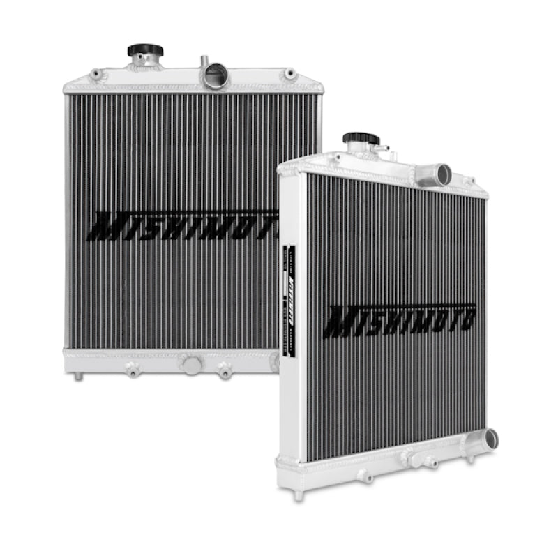 Mishimoto Honda Civic / Del Sol X-Line Aluminum Radiator - High-Performance 3-Row Cooling System with 2-Inch Thick Core