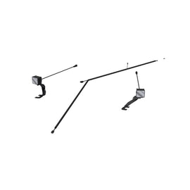 MBRP SL5270-02SA Ditch Light Kit for Ford Ranger Raptor – Amber Spot Beam Lights with Laser-Cut Brackets