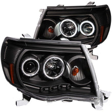 Load image into Gallery viewer, ANZO 2005-2011 Toyota Tacoma Projector Headlights with Halo and Black Housing