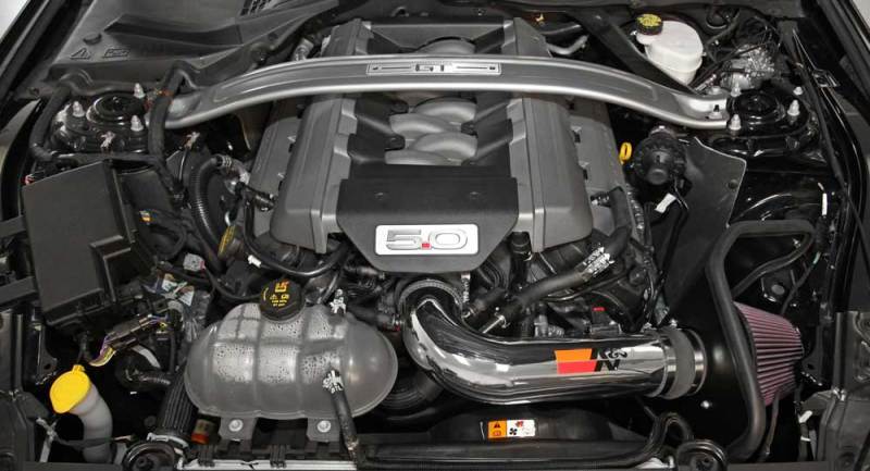 K&N Engineering Cold Air Intake System for 2015-2017 Ford Mustang GT 5.0L V8 * Typhoon Intake Kit