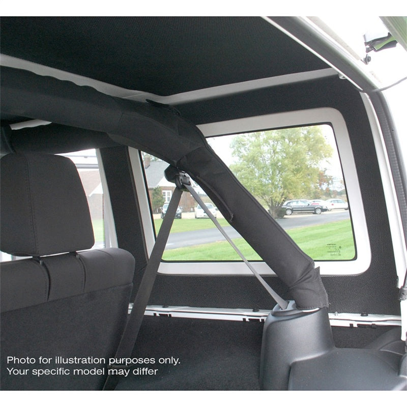DEI Jeep Wrangler Side Window Trim Kit Part Number DEI50151 – White for 2011-2015 Models