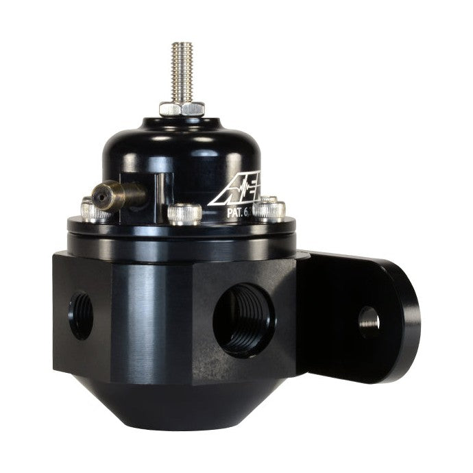 AEM Universal Black Adjustable Fuel Pressure Regulator (Part Number: AEM25-302BK)