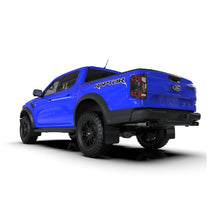 Load image into Gallery viewer, Rally Armor 23-25 Ford Ranger Raptor Black UR Mud Flap with Blue Logo