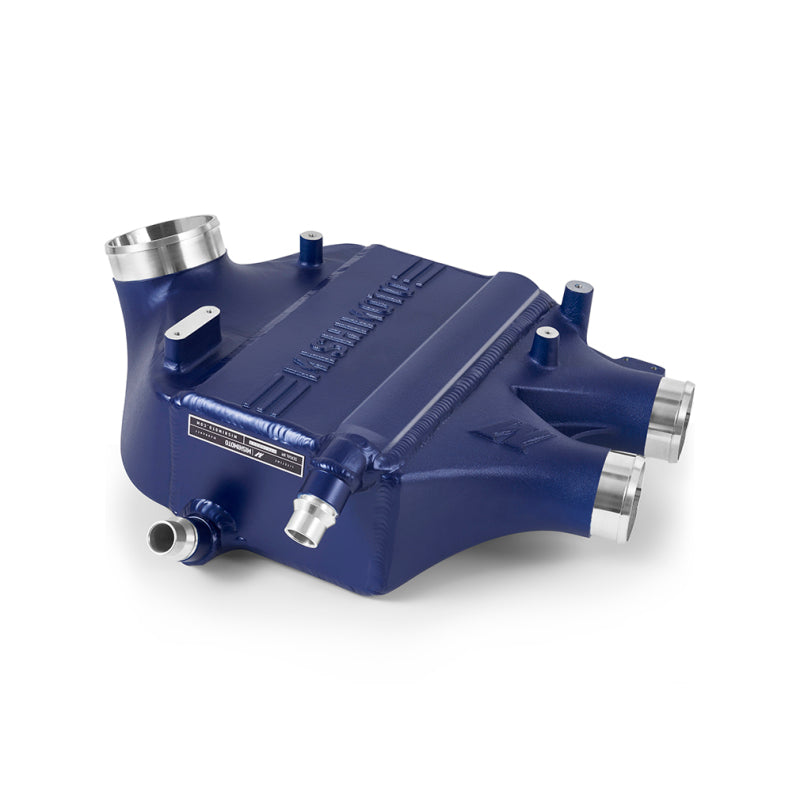 Mishimoto 2015-2020 BMW F80 M3/M4 Intercooler - Performance Air-to-Water System in Frozen Dark Blue II Metallic