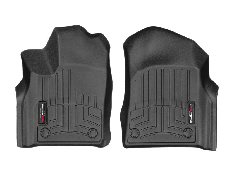 WeatherTech DigitalFit FloorLiner for 2016 Jeep Grand Cherokee and Dodge Durango - Front, Black