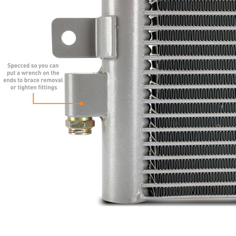 Mishimoto 19+ Chevy Silverado 1500 Transmission Cooler – Enhanced Cooling Efficiency with Tube and Fin Design