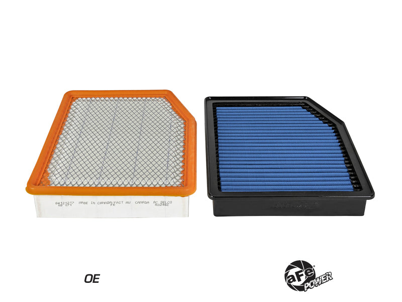 aFe MagnumFLOW Pro 5R OE Replacement Air Filter for 2019 GM Silverado and Sierra 1500