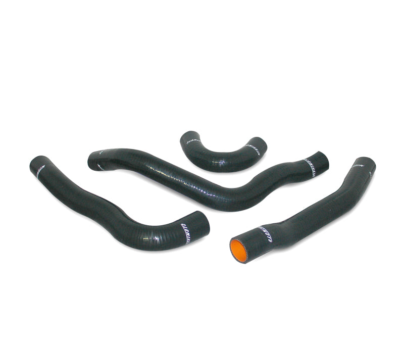 Mishimoto Mitsubishi EVO X Black Silicone Radiator Hose Kit Part Number misMMHOSE-EVO-10BK