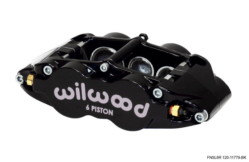 Wilwood Forged Narrow Superlite 6R-LH Brake Caliper Part #120-11779-BK