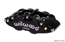 Wilwood Forged Narrow Superlite 6R-LH Brake Caliper Part #120-11779-BK