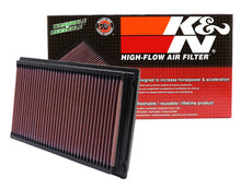 Load image into Gallery viewer, K&amp;N Engineering Part 33-2031-2 High-Flow Reusable Air Filter for Nissan Maxima and Infiniti 3.0L &amp; 3.5L Engines