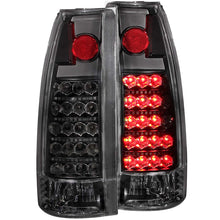 Load image into Gallery viewer, ANZO 1999-2000 Cadillac Escalade LED Tail Light Assembly with Clear Lens and Black Housing