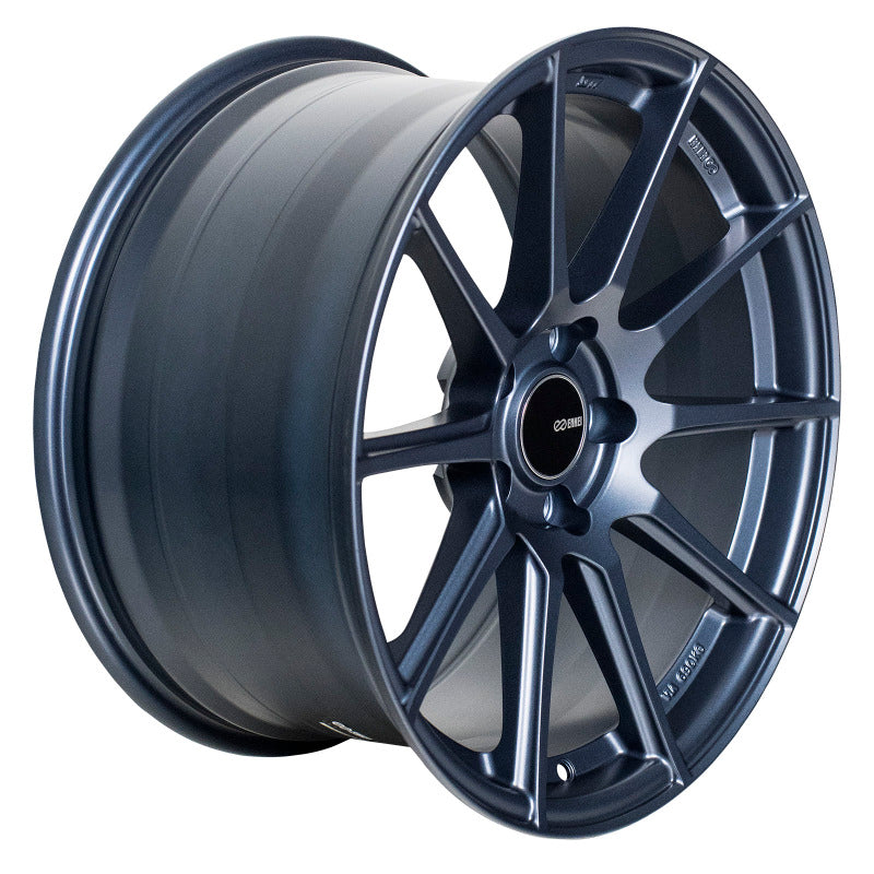 Enkei TS10 18x9.5 Inch Matte Blue Alloy Wheel with 35mm Offset and 5x114.3 Bolt Pattern