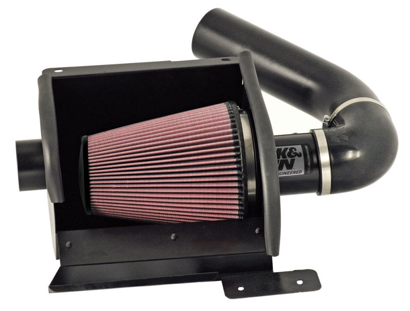 K&N Engineering High-Flow Cold Air Intake System for 2008 Ford E-Series with 6.8L V10 - Part #knn77-2570KTK
