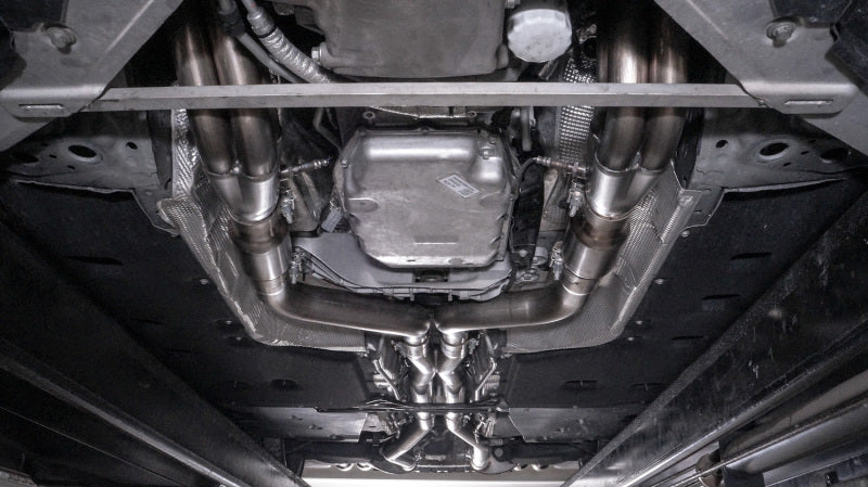Stainless Works 2016-2019 Cadillac CTS-V Sedan Headers with 2-inch Primaries and X-Pipe Connection