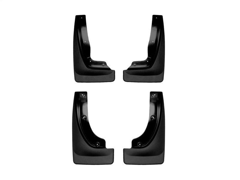 WeatherTech DigitalFit No-Drill MudFlaps for 2021-2022 Jeep Grand Cherokee L * Black